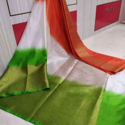 Banarasi Warm Silk Independence Day Saree